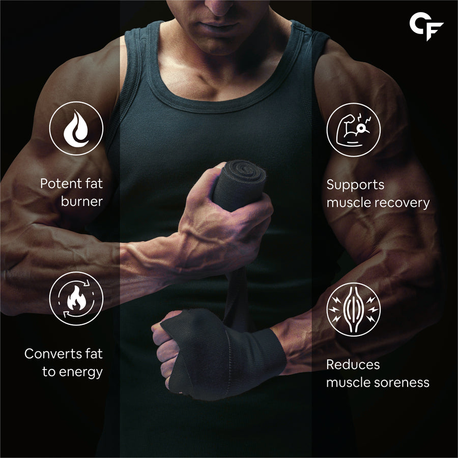 Carbamide Forte L Carnitine Powder for Men & Women | L Carnitine Powder Men | L Carnitine Powder Pure For Pre Workout Carnitine Supplement | L Carnitine Supplement Blueberry Flavour - 150g
