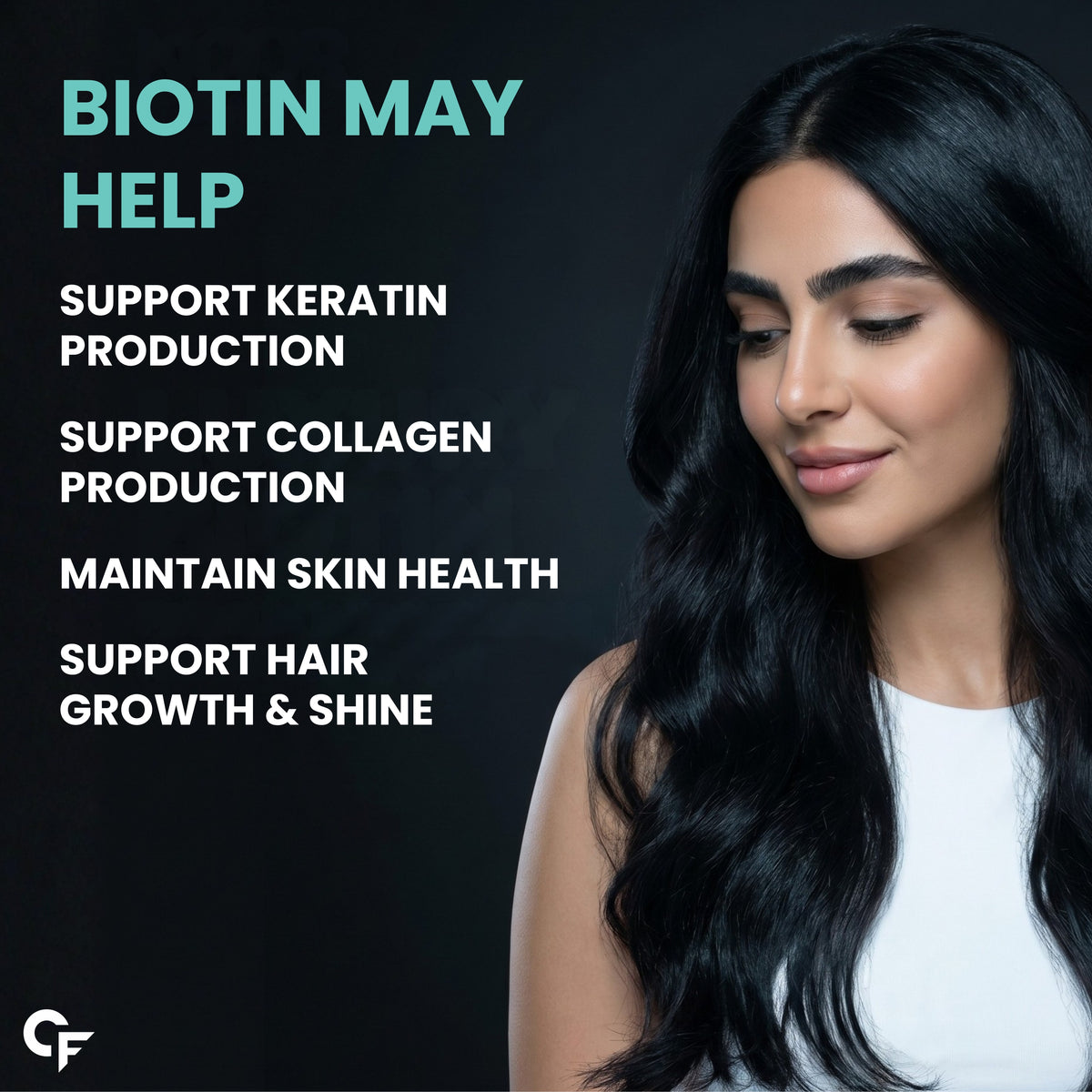 Carbamide Forte Biotin 2500mcg for Hair Growth | Biotin Supplement for hair, skin, and nails | Hair Vitamins for Men & Women | 120 Tablets
