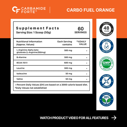 CARBO FUEL ORANGE 1 kg