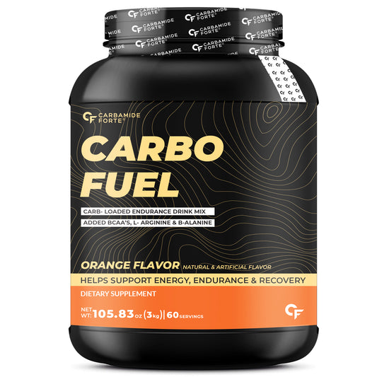Title: 100% Pure CARB FUEL DRINK Per Serving | Boost Endurance, Recovery & Energy | Orange flavoured