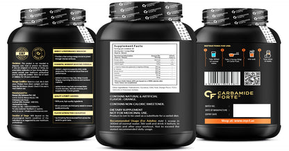 Title: 100% Pure CARB FUEL DRINK Per Serving | Boost Endurance, Recovery & Energy | Orange flavoured