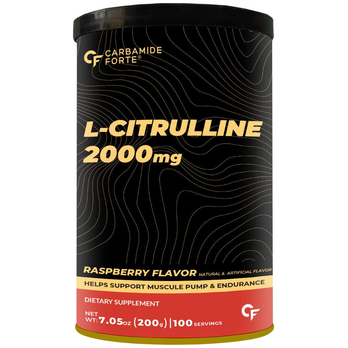 L- Citrulline 2000 mg | Boosts Muscle Pump, Stamina & Recovery | Raspberry Flavour