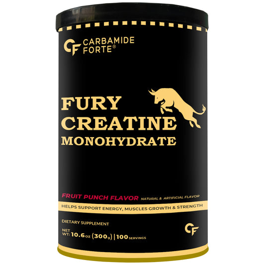 Fury Pump Pre-Workout – Explosive Energy & Focus | Boost Strength, Endurance & Blood Flow | In Various Flavors I For Men And Women - Fruit Punch 300g