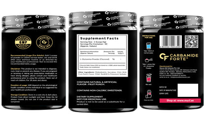 GLUTAMINE FRUIT PUNCH 250g