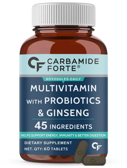 Multivitamin for Men with Ginseng | Multivitamin for Men With Probiotics For Immunity & Energy