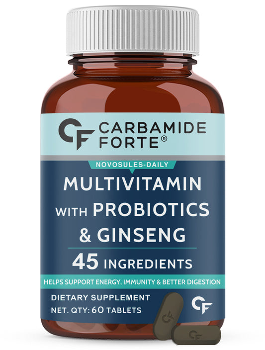 Multivitamin for Men with Ginseng | Multivitamin for Men With Probiotics For Immunity & Energy