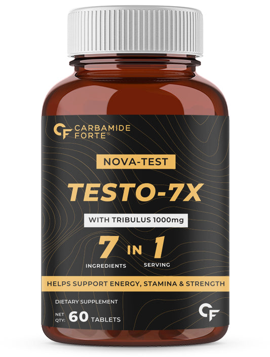 Nova Test – Advanced Testosterone Booster | 1000mg Tribulus & Ashwagandha | Boost Strength, Stamina & Vitality