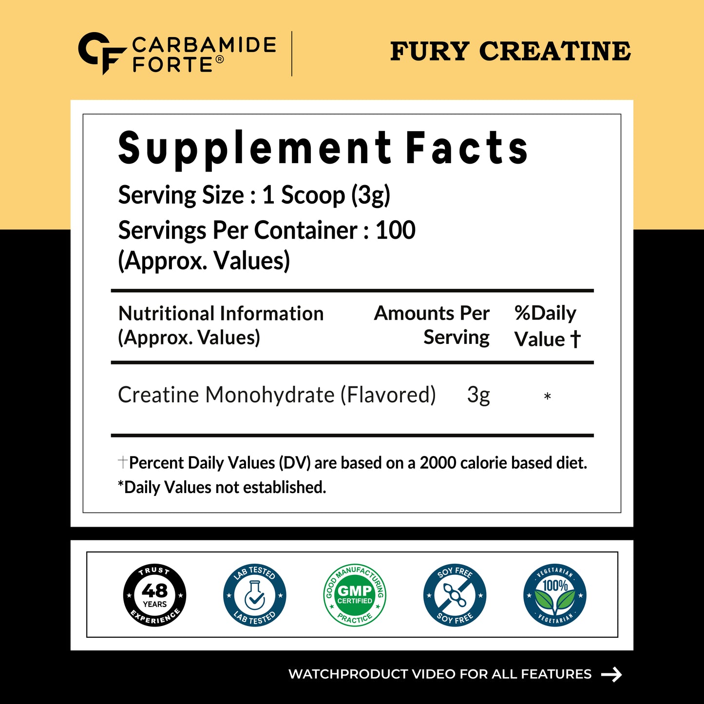 Fury Pump Pre-Workout – Explosive Energy & Focus | Boost Strength, Endurance & Blood Flow | In Various Flavors I For Men And Women - Fruit Punch 300g